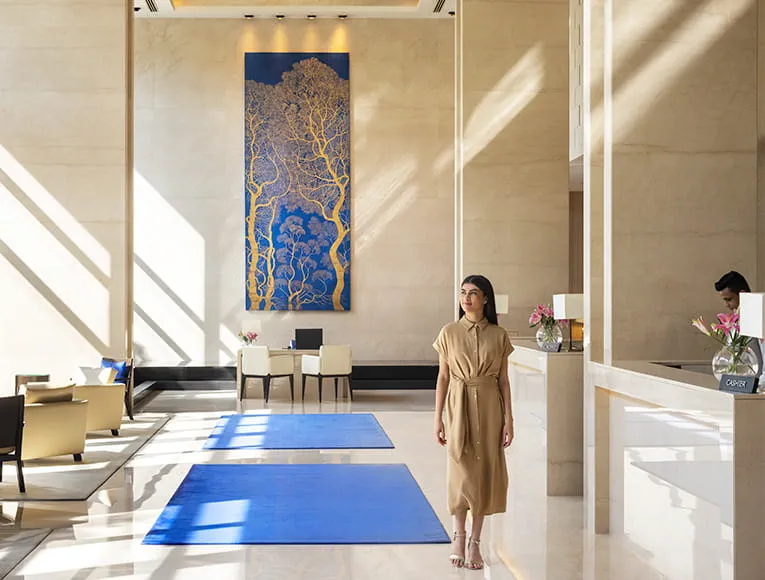 Trident Hyderabad lobby